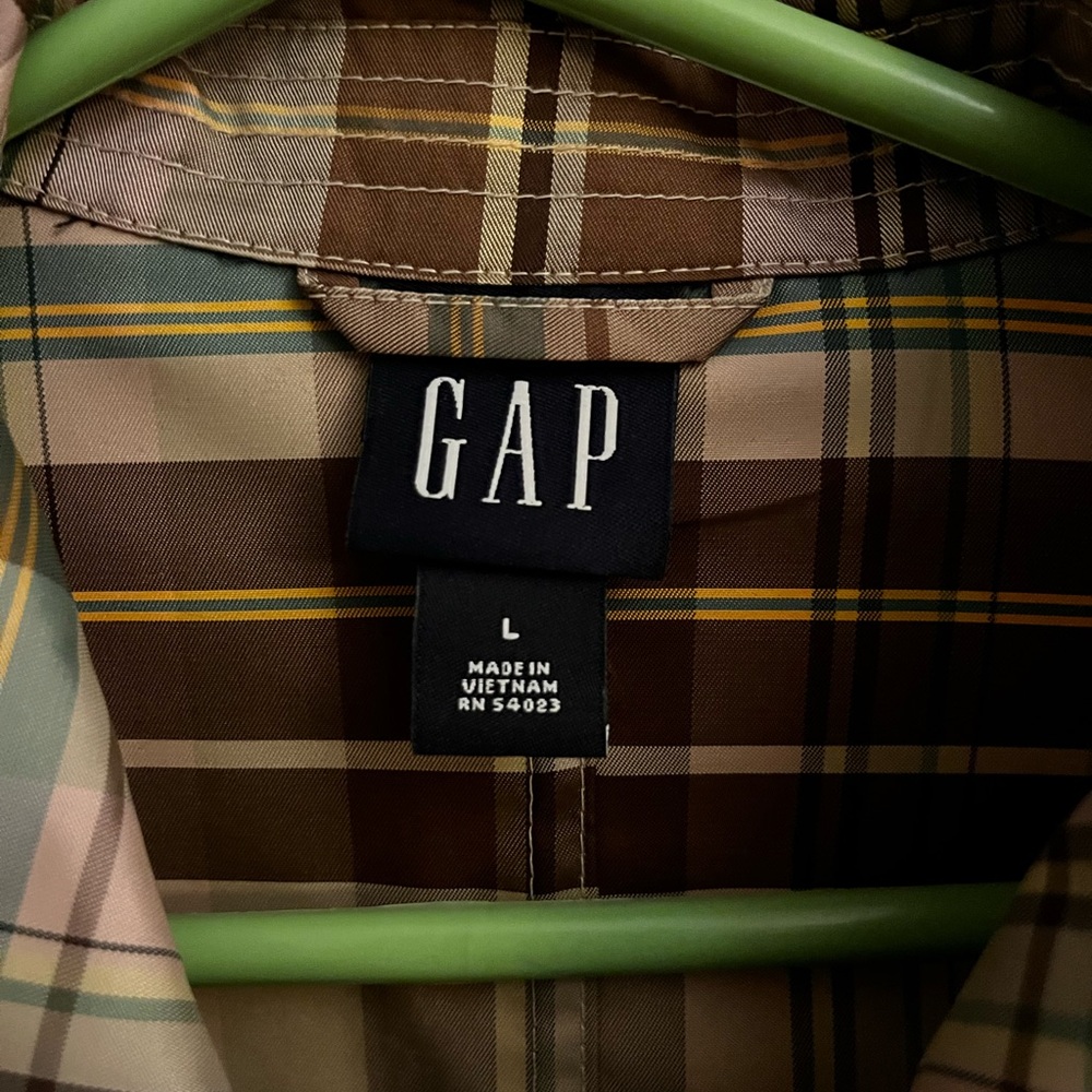 Gap Multicolor Plaid Jacket - image 3